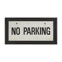 No Parking Framed Artwork