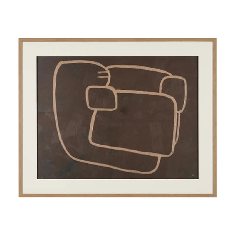 Fusion Framed Artwork Matted under Glass