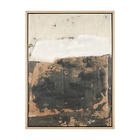 Textural Echo Framed Canvas Artwork