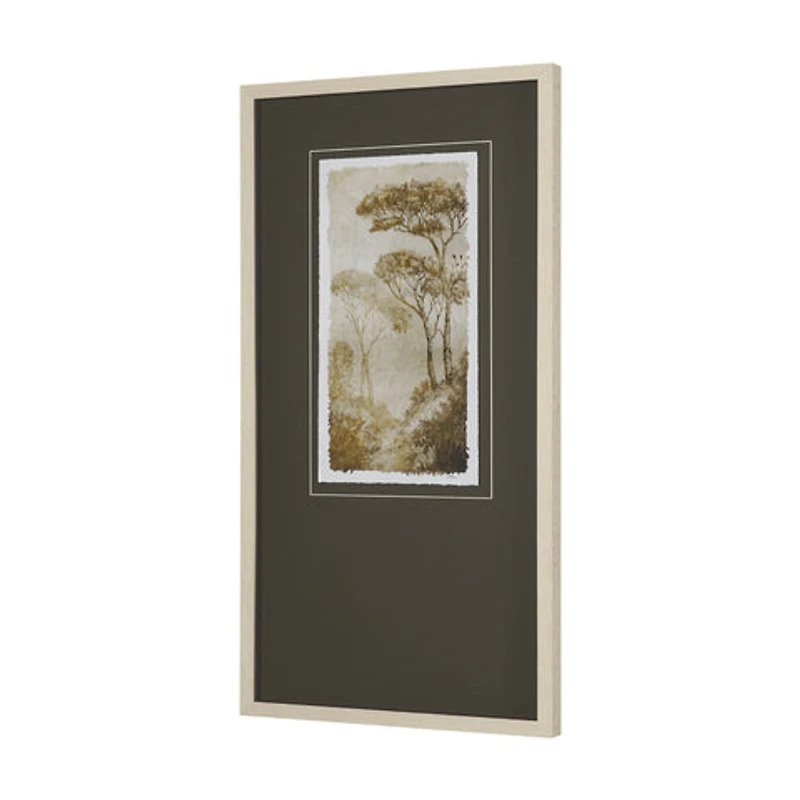 Timeless Vista Hand Embelished Textured Framed Artwork