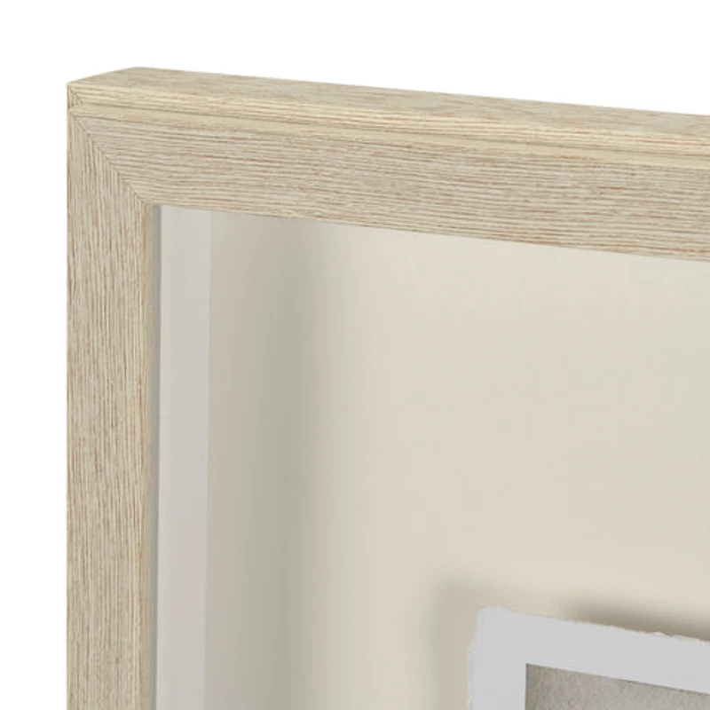 Playful Pup Hand Embelished Framed Artwork Matted under Glass