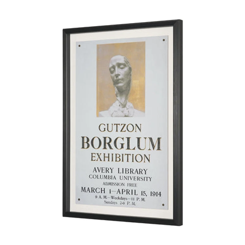 Ephemera Sculpture Text Frame Artwork