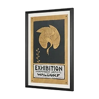 Ephemera Exhibition Text Frame Artwork