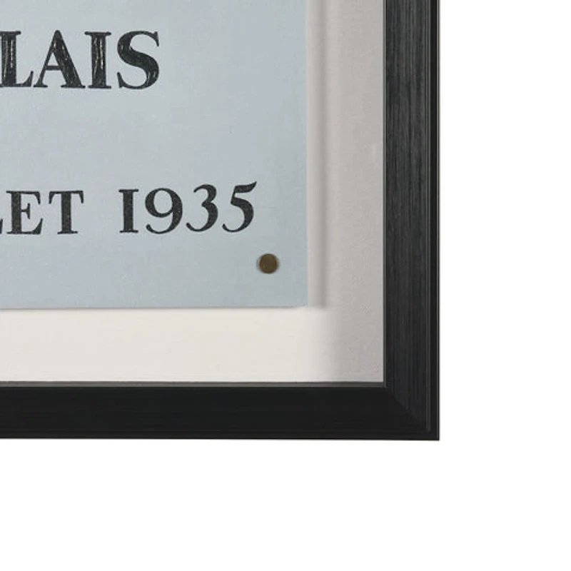 Ephemera L'Art Text Frame Artwork