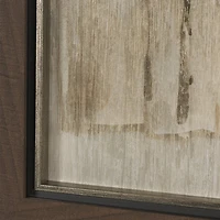 Side by Side Framed Artwork Matted under Glass