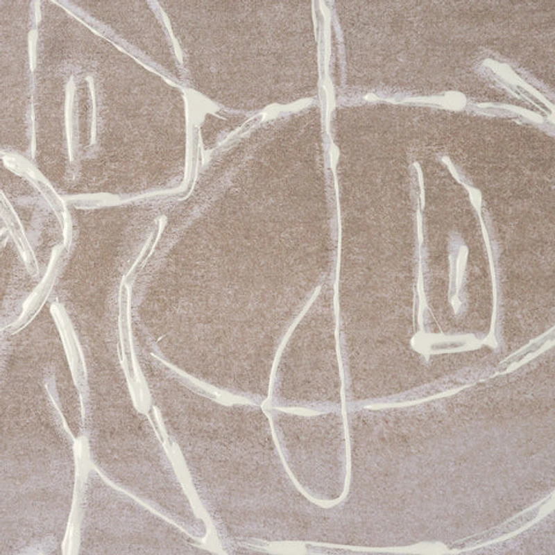 Obscure Framed Artwork Matted under Glass