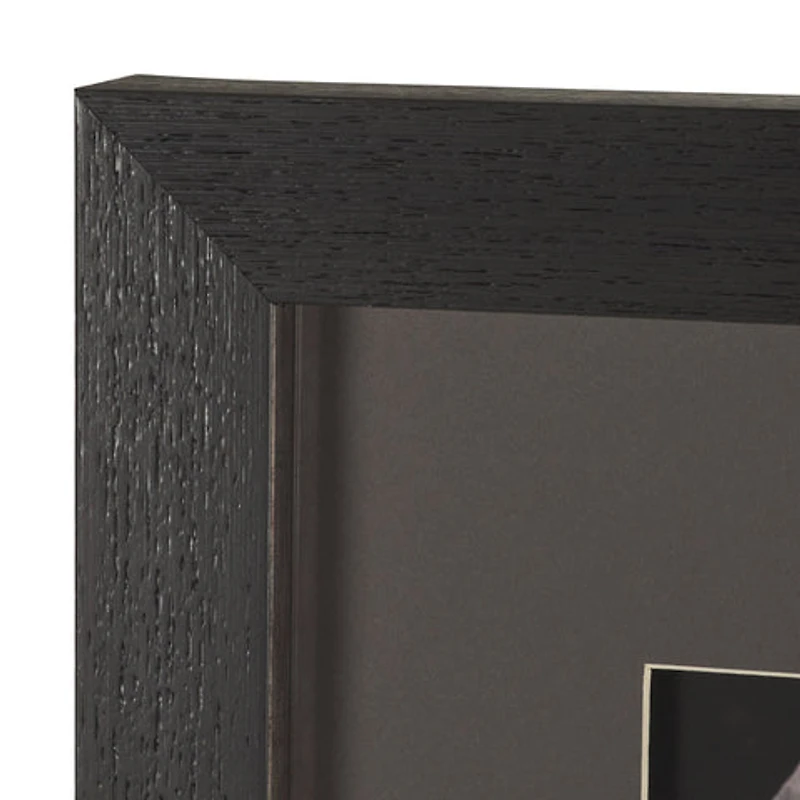 Moose Canoe Framed Art Print Matted under Glass