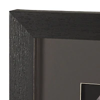 Moose Canoe Framed Art Print Matted under Glass