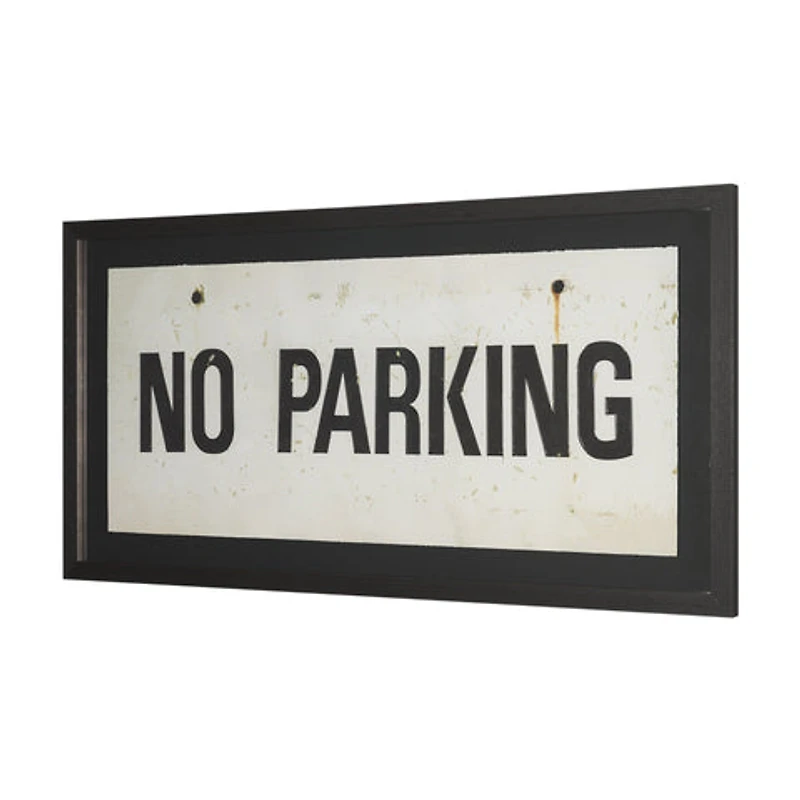 No Parking Framed Artwork