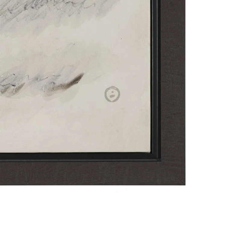 Message Hand Embelished Textured Framed Canvas Artwork