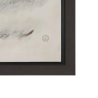 Message Hand Embelished Textured Framed Canvas Artwork