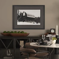 The Farm Textured Framed Art Print