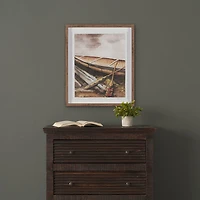 At The Cabin Hand Embelished Framed Artwork