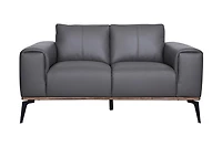 Pietro Genuine Leather Loveseat