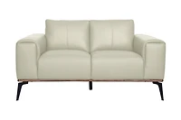 Pietro Genuine Leather Loveseat