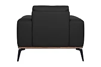 Pietro Genuine Leather Accent Chair