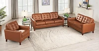 Tallon Leather Sofa