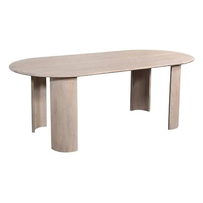 Klimt Solid Mango Wood Dining Table