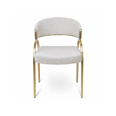 Monet Gold Dining Chair - Champagne