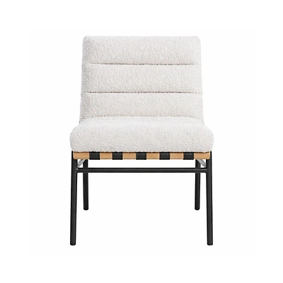 Ryna Boucle' Fabric Dining Chair – Accents@Home