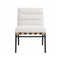 Ryna Boucle' Fabric Dining Chair – Accents@Home