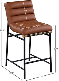 IVAR COUNTER STOOL- COGNAC