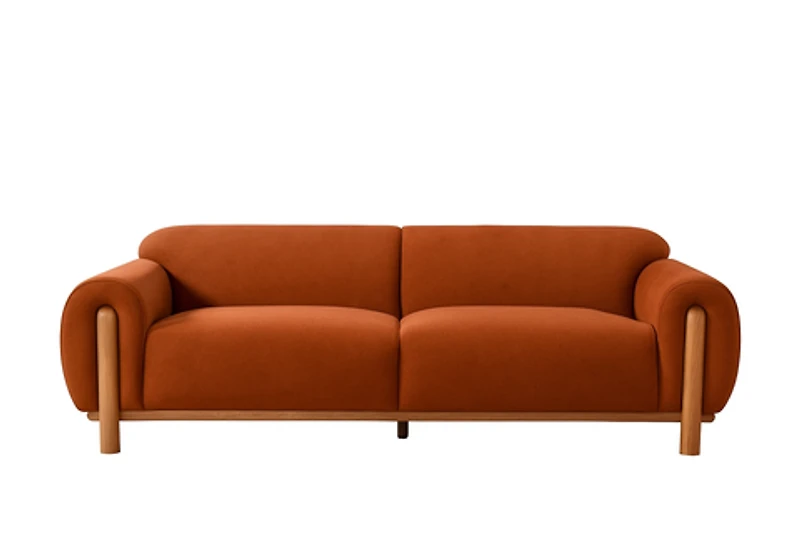 Elowen Premium Velvet Sofa