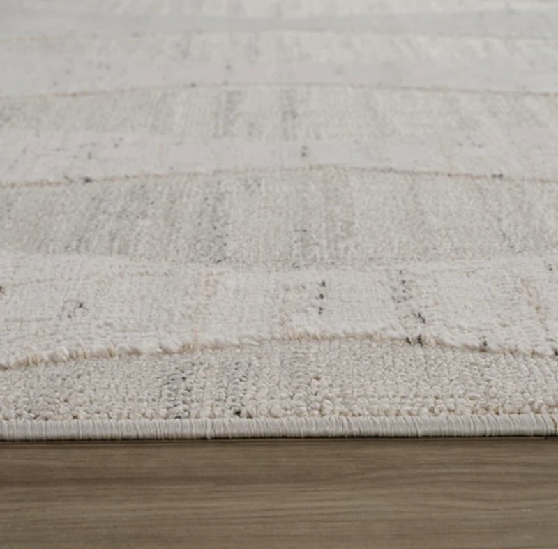 Tulum Cream Modern Area Rug