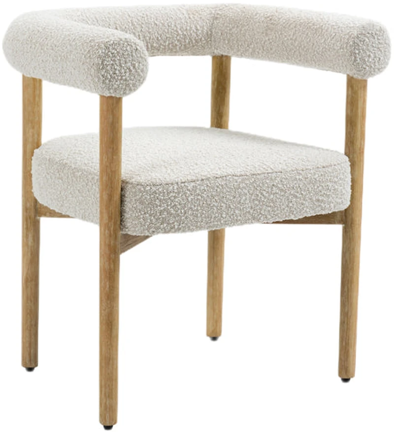 Circulette Dining Chair- Cream