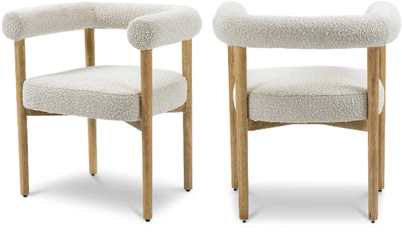 Circulette Dining Chair- Cream