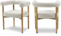 Circulette Dining Chair- Cream