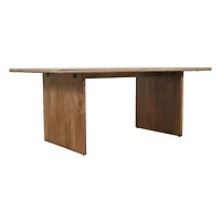 Burke Solid Wood Slab Dining Table