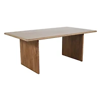 Burke Solid Wood Slab Dining Table