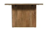 Burke Solid Wood Slab Dining Table