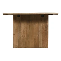 Burke Solid Wood Slab Dining Table