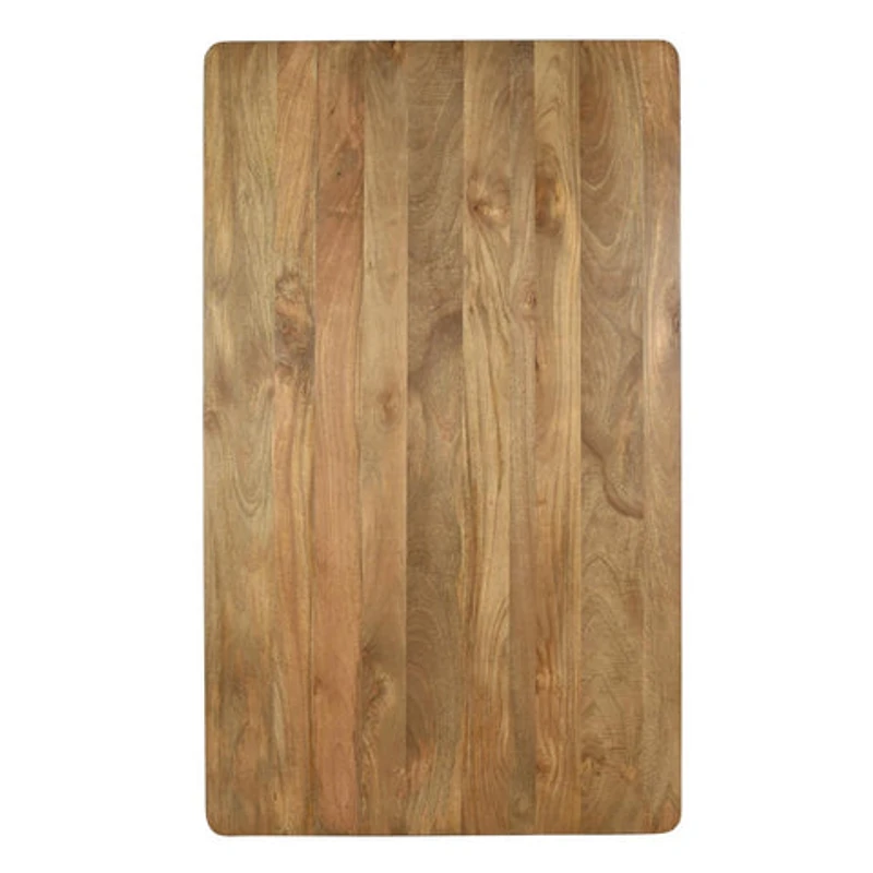 Burke Solid Wood Slab Dining Table