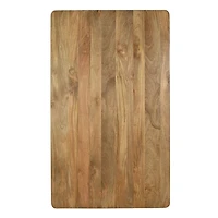 Burke Solid Wood Slab Dining Table