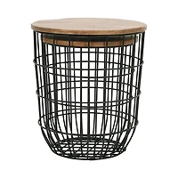 Rondo Nesting End Table - Black