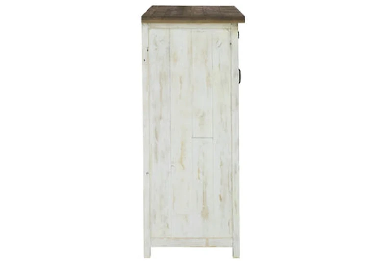 Lazrin 4 Drawer Chest With 1 Door