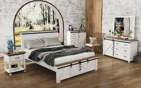 Lazrin 4 Drawer Chest With 1 Door