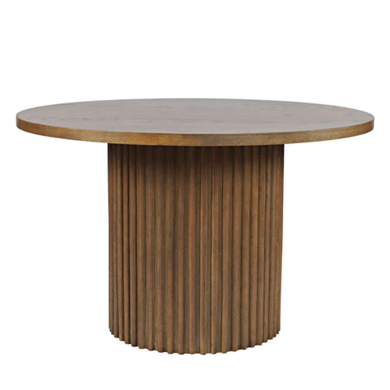 Auden 48" Round Dining Table – Chestnut