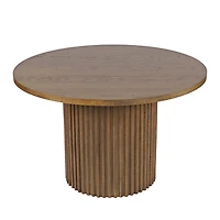 Auden 48" Round Dining Table – Chestnut