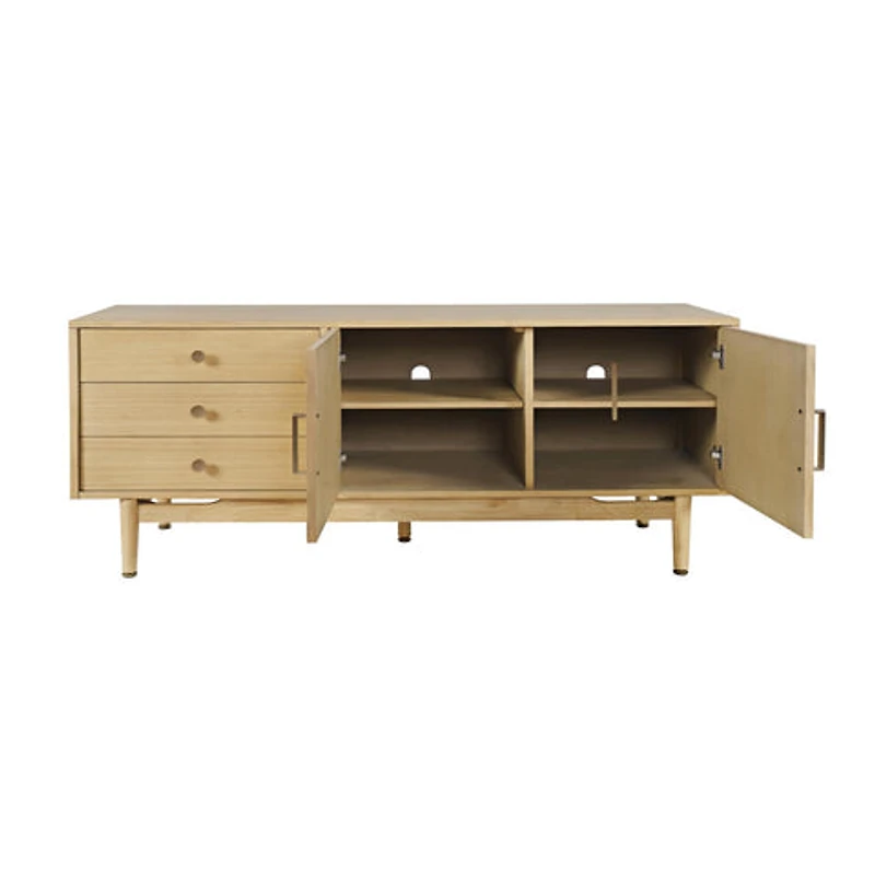 Olson Media Console 67" - Light Oak