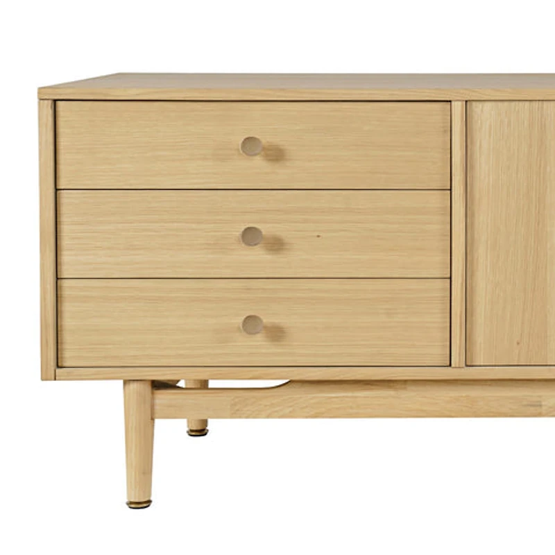 Olson Media Console 67" - Light Oak