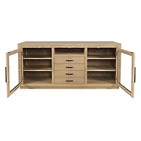 Auburn Hills 60" Console - Light Oak