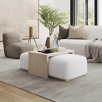 Bonn Castered Cocktail Table w/Sliding Top