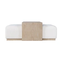 Bonn Castered Cocktail Table w/Sliding Top