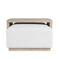 Bonn Castered Cocktail Table w/Sliding Top