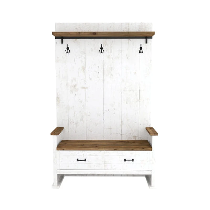 Lazrin Hall Bench 2 Drawer