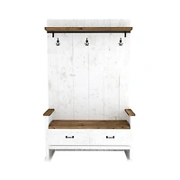 Lazrin Hall Bench 2 Drawer